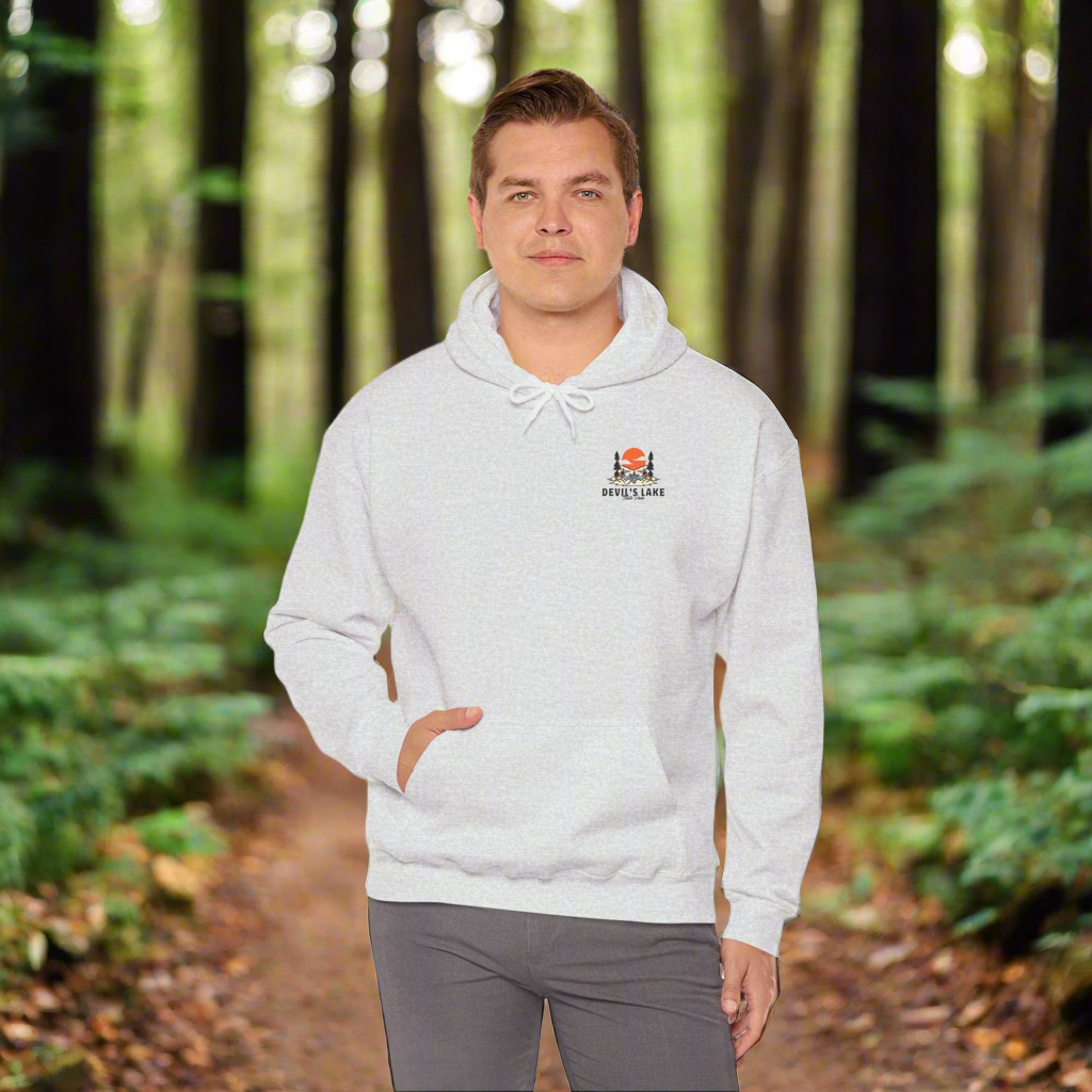 Devil’s Lake Unisex Hooded Sweatshirt front