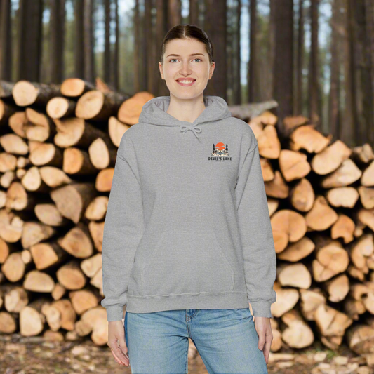 Devil’s Lake Unisex Hooded Sweatshirt front